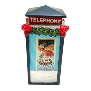 Vintage Coca Cola Town Square Collection 1996 Phone Booth
